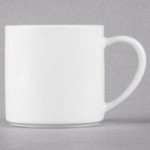 Libbey Slenda 8.5 oz. Royal Rideau White Porcelain Mug - Sample Libbey Slenda 8.5 oz. Royal Rideau White Porcelain Mug - Sample