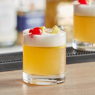 Acopa Straight Up 9 oz. Rocks / Old Fashioned Glass - Sample