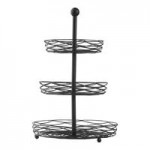 TableCraft BK17412 Artisan Oval Black Wire Basket - 12 TableCraft BK17412 Artisan Oval Black Wire Basket - 12
