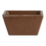 Creations Cali from Steelite International 1 oz. Redwood Melamine Square Dish - 24/Case Creations Cali from Steelite International 1 oz. Redwood Melamine Square Dish - 24/Case