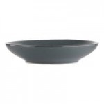 International Tableware Splash 2 oz. Lunar Blue Stoneware Sauce Dish - 36/Case