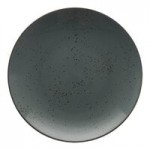 International Tableware Splash 2 oz. Lunar Blue Stoneware Sauce Dish - 36/Case