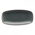 International Tableware Splash 2 oz. Lunar Blue Stoneware Sauce Dish - 36/Case