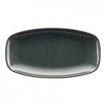 International Tableware Splash 2 oz. Lunar Blue Stoneware Sauce Dish - 36/Case