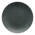 International Tableware Splash 2 oz. Lunar Blue Stoneware Sauce Dish - 36/Case