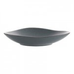 International Tableware Splash 2 oz. Lunar Blue Stoneware Sauce Dish - 36/Case