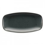 International Tableware Splash 2 oz. Lunar Blue Stoneware Sauce Dish - 36/Case