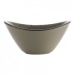 International Tableware Splash 2 oz. Green Smoke Stoneware Sauce Dish - 36/Case