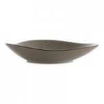 International Tableware Splash 2 oz. Green Smoke Stoneware Sauce Dish - 36/Case