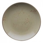 International Tableware Splash 2 oz. Green Smoke Stoneware Sauce Dish - 36/Case
