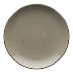 International Tableware Splash 2 oz. Green Smoke Stoneware Sauce Dish - 36/Case