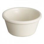 Acopa 4 oz. Bone White Smooth Melamine Ramekin - 12/Case Acopa 4 oz. Bone White Smooth Melamine Ramekin - 12/Case