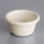 Acopa 4 oz. Bone White Smooth Melamine Ramekin - 12/Case Acopa 4 oz. Bone White Smooth Melamine Ramekin - 12/Case