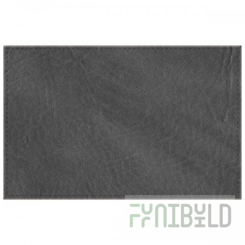 H. Risch, Inc. TABLEMAT17X11CHARCOAL 17