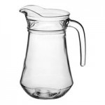 Acopa 75 oz. Round Glass Pitcher - 6/Case Acopa 75 oz. Round Glass Pitcher - 6/Case