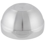 Vollrath 46667 3.4 Qt. Double Wall Stainless Steel Round Satin-Finished Serving Bowl