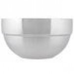 Vollrath 46667 3.4 Qt. Double Wall Stainless Steel Round Satin-Finished Serving Bowl