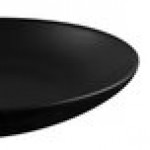 Libbey DRI-4-O Driftstone 38 oz. Onyx Satin Matte Porcelain Coupe Bowl - 12/Case