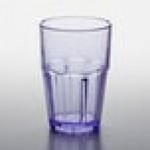 GET 9914-1-BL Bahama 14 oz. Blue Customizable SAN Plastic Tumbler - 72/Case