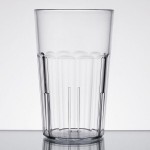 Cambro NT14152 Newport 14 oz. Clear Customizable SAN Plastic Tumbler - 36/Case Cambro NT14152 Newport 14 oz. Clear Customizable SAN Plastic Tumbler - 36/Case