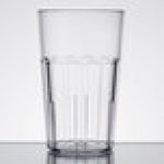 Cambro NT14152 Newport 14 oz. Clear Customizable SAN Plastic Tumbler - 36/Case Cambro NT14152 Newport 14 oz. Clear Customizable SAN Plastic Tumbler - 36/Case