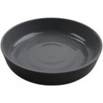 GET Roca Glazed 15 oz. Gray Melamine Soup / Salad Bowl - 24/Case
