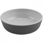 GET Roca Glazed 15 oz. Gray Melamine Soup / Salad Bowl - 24/Case