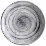 Elite Global Solutions D4134R Van Gogh Black 9 oz. Round Melamine Bowl - 6/Case