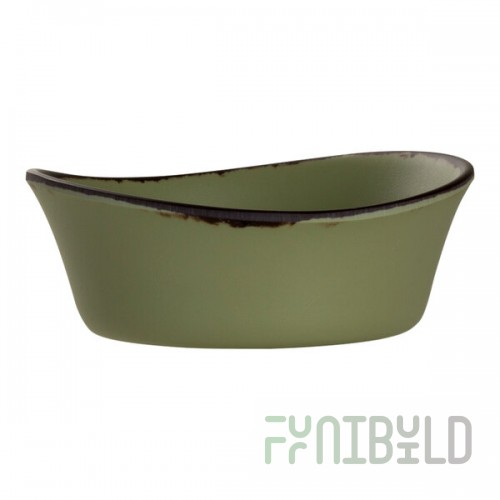 Delfin Marisol Rustic from Steelite International 9.75 oz. Sage Melamine Fruit Bowl - 12/Case