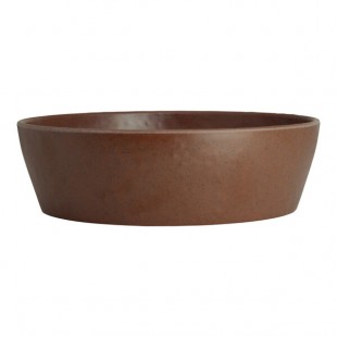 Creations Cali from Steelite International 16.5 oz. Redwood Melamine Round Bowl - 12/Pack Creations Cali from Steelite International 16.5 oz. Redwood Melamine Round Bowl - 12/Pack