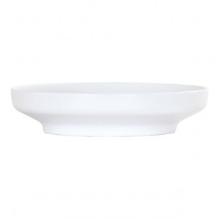 Cal-Mil Nova 42 oz. White Round Coupe Melamine Bowl / Plate - 6/Case
