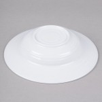 Elite Global Solutions DS85PB-W Swirl 12 oz. White Melamine Pasta / Soup Bowl - 6/Case