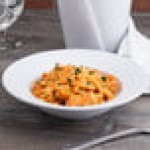 Elite Global Solutions DS85PB-W Swirl 12 oz. White Melamine Pasta / Soup Bowl - 6/Case
