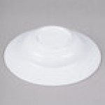 Elite Global Solutions DS85PB-W Swirl 12 oz. White Melamine Pasta / Soup Bowl - 6/Case