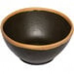 GET B-299-BR Pottery Market 10 oz. Glazed Brown Melamine Bowl with Clay Trim - 24/Case GET B-299-BR Pottery Market 10 oz. Glazed Brown Melamine Bowl with Clay Trim - 24/Case