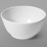 GET B-4000-W Settlement 40 oz. Ivory (American White) Melamine Bowl