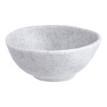 Acopa Cavern 8 oz. Light Gray Round Melamine Bowl - 12/Case Acopa Cavern 8 oz. Light Gray Round Melamine Bowl - 12/Case