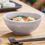 Acopa Cavern 8 oz. Light Gray Round Melamine Bowl - 12/Case Acopa Cavern 8 oz. Light Gray Round Melamine Bowl - 12/Case