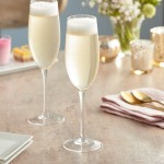 Della Luce Maia 9 oz. Flute Glass - 6/Pack