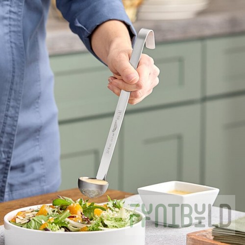 Vollrath 4987510 Jacob's Pride® 0.75 oz. One-Piece Stainless Steel Ladle
