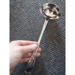 Acopa Swirl .80 oz. 18/8 Stainless Steel Ladle with Spout