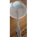 Acopa Swirl .80 oz. 18/8 Stainless Steel Ladle with Spout