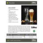 Libbey 1623 23 oz. Customizable Giant Pilsner Glass - 12/Case Libbey 1623 23 oz. Customizable Giant Pilsner Glass - 12/Case