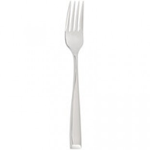 Chef & Sommelier Harper Satin 8 1/8'' 18/10 Stainless Steel Extra Heavy Weight Dinner Fork by Arc Cardinal - 36/Case Chef & Sommelier Harper Satin 8 1/8'' 18/10 Stainless Steel Extra Heavy Weight Dinner Fork by Arc Cardinal - 36/Case