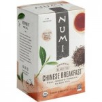 Numi Organic Chinese Breakfast Tea Bags - 100/Case