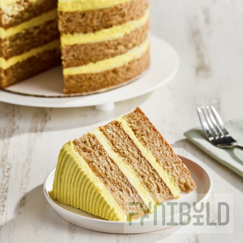 Southern Roots Vegan Lemon Naked Cake 5 lb.