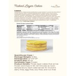 Southern Roots Vegan Lemon Naked Cake 5 lb. Southern Roots Vegan Lemon Naked Cake 5 lb.