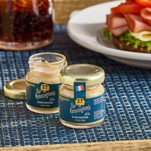 Sir Kensington's Dijon Mustard Single-Serve Jar 1.25 oz. - 48/Case Sir Kensington's Dijon Mustard Single-Serve Jar 1.25 oz. - 48/Case