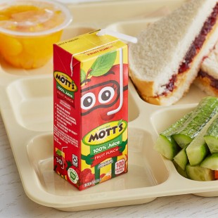 Mott's Fruit Punch 6.75 fl. oz. Box - 32/Case