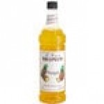 Monin Premium Pineapple Flavoring / Fruit Syrup 1 Liter - 4/Case